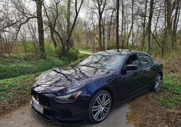 Maserati Ghibli cena 123800 przebieg: 76778, rok produkcji 2015 z Grabów nad Prosną małe 154